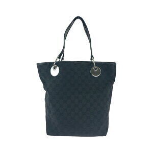 Gucci GG tote black bag shoulder canvas